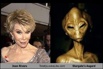 Joan Rivers Totally Looks Like Stargate's Asgard