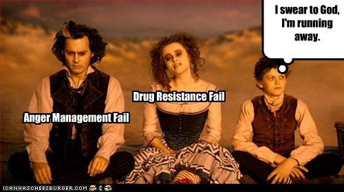 Disfunctional families.