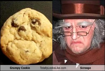 Grumpy Cookie Totally Looks Like Scrooge