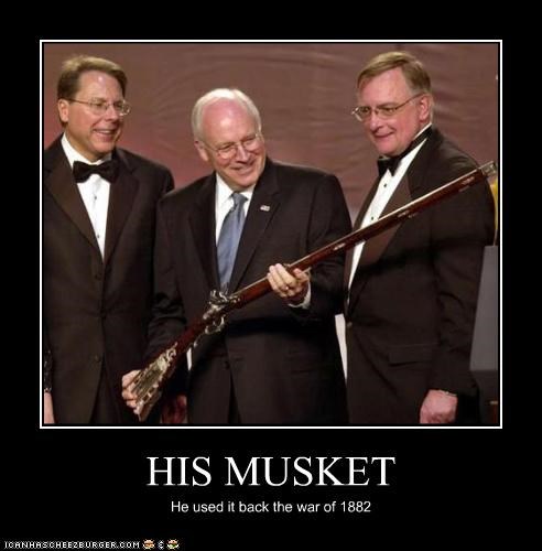 HIS MUSKET