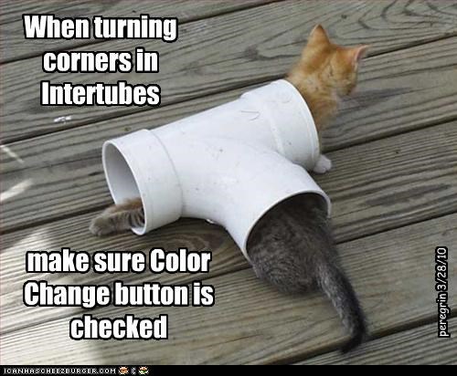When turning corners in Intertubes