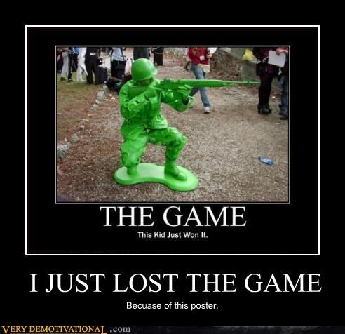 And You Just Lost it Too