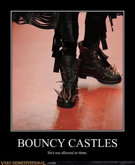 But He Loves Bouncy Castles