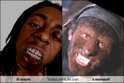 lil wayne Totally Looks Like a warewolf