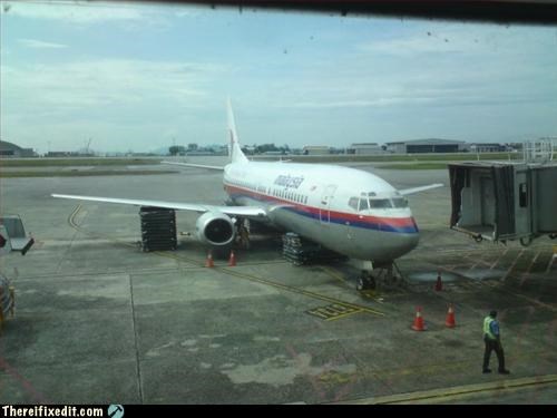 Malaysian Airlines - With airbags