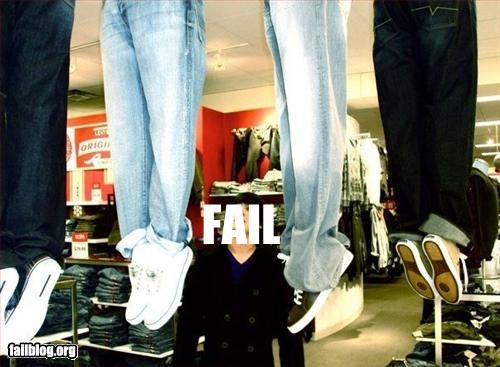 Clothes Display Fail