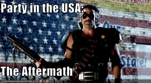 Party in the USA:  The Aftermath