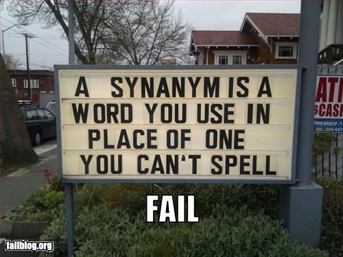 Sign Fail
