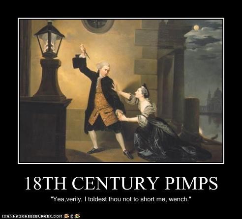18TH CENTURY PIMPS