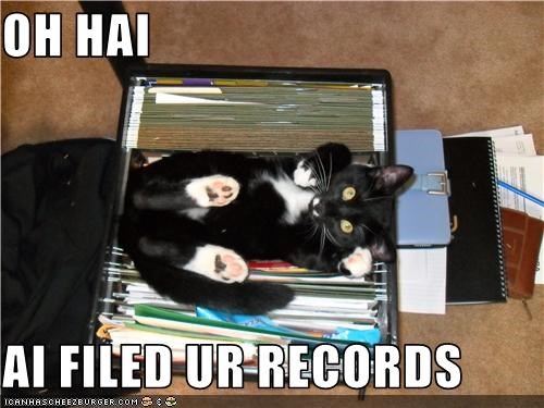 OH HAI  AI FILED UR RECORDS