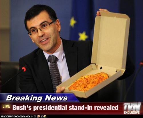 Breaking News - Bush's presidential stand-in revealed