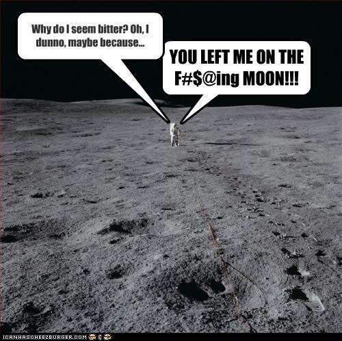 ...now he's The Lonely Astronaut.