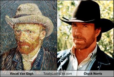 Vincet Van Gogh Totally Looks Like Chuck Norris