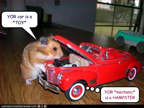 YOR car is a *TOY*