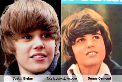 Justin Bieber Totally Looks Like Donny Osmond
