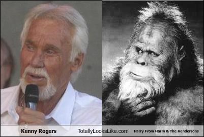 Kenny Rogers Totally Looks Like Harry From Harry & The Hendersons