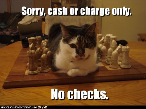 Sorry, cash or charge only.