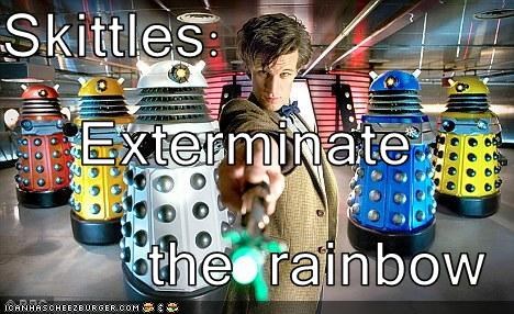 Skittles:  Exterminate  the rainbow