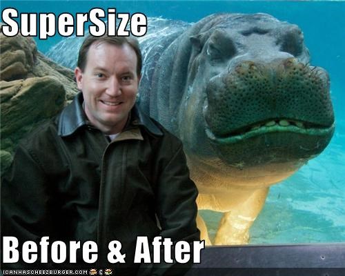 SuperSize  Before & After