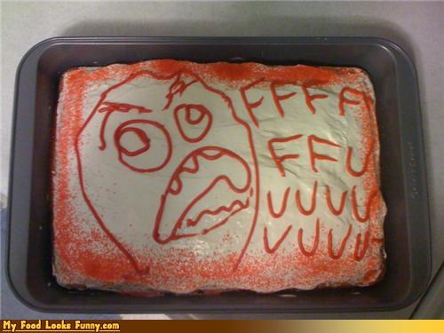 Man, Even My Cake Hates Me