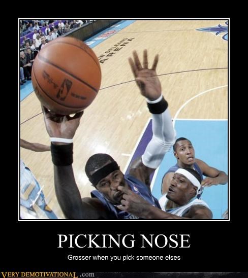 PICKING NOSE