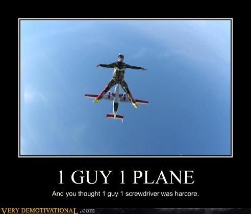 1 GUY 1 PLANE