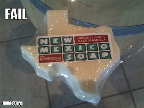 Soap Fail