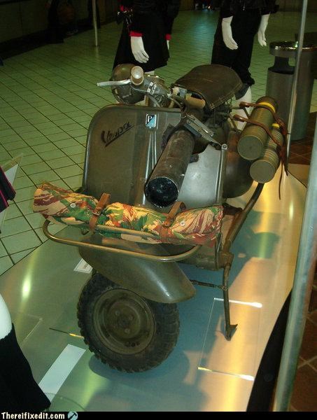 Moped Riders Tired Of Being Seen As "Girly"