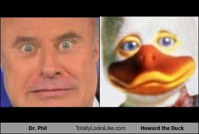 Dr. Phil Totally Looks Like Howard the Duck