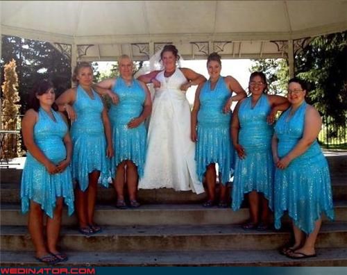 Least Flattering Bridesmaids Dresses Ever