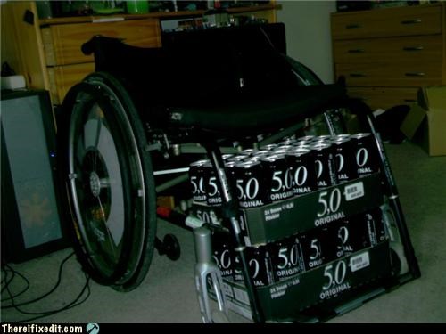 Handicap Advantage: Can't Fall Down Drunk!