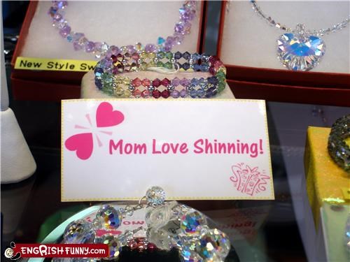 Shinning Mom might be painful...