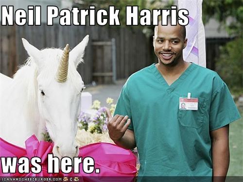 Neil Patrick Harris  was here.