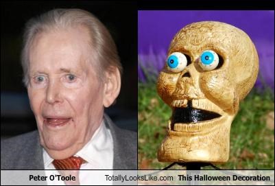 Peter O'Toole Totally Looks Like This Halloween Decoration