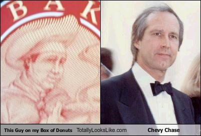 This Guy on my Box of Donuts Totally Looks Like Chevy Chase