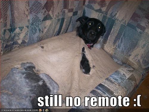 still no remote :(