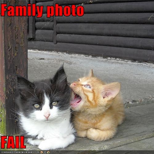 Family photo  FAIL