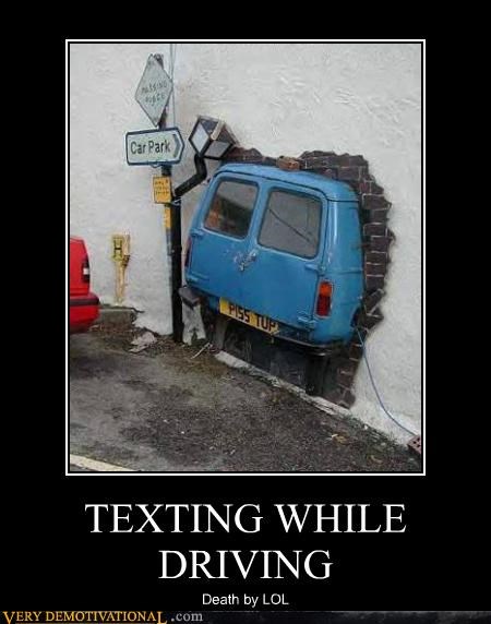 TEXTING WHILE DRIVING