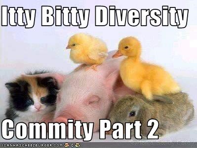 Itty Bitty Diversity  Commity Part 2