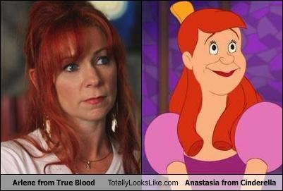Arlene from True Blood Totally Looks Like Anastasia from Cinderella