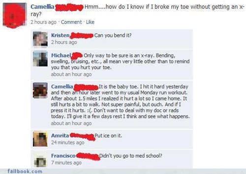 Of All the People To Be Asking This Question...
