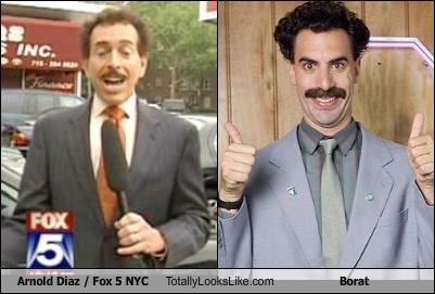 Arnold Diaz / Fox 5 NYC Totally Looks Like Borat