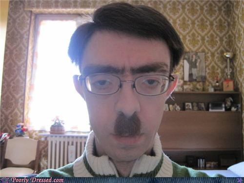 Not Sure the Hitler Stache is Doing You Any Favors, Buddy