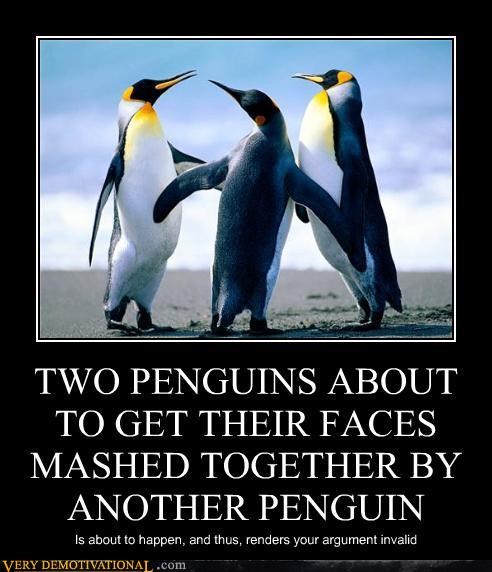 Two penguins