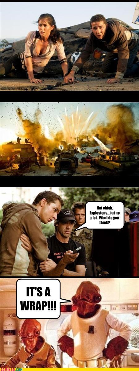 Michael Bay Thought Process