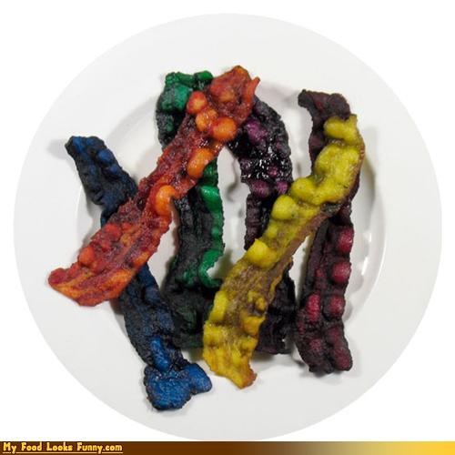 Rainbow Bacon Looks Healthy