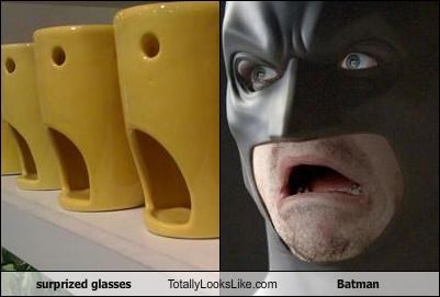 surprized glasses  Totally Looks Like Batman