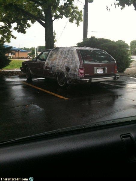 Cling Wrap Fixes Everything