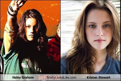Haley Graham Totally Looks Like Kristen Stewart
