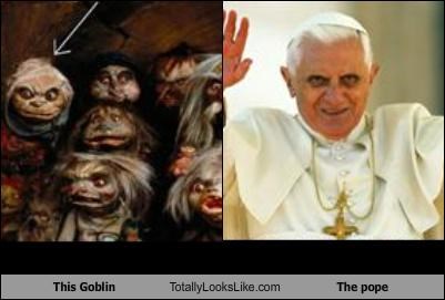 This Goblin Totally Looks Like The pope